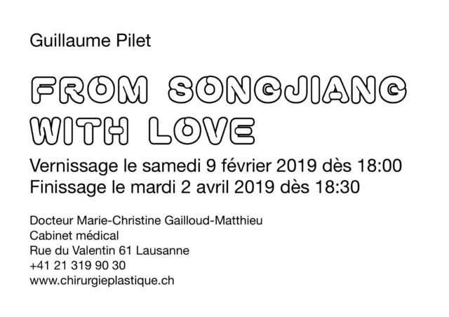 Guillaume Pilet, From Songjiang with love