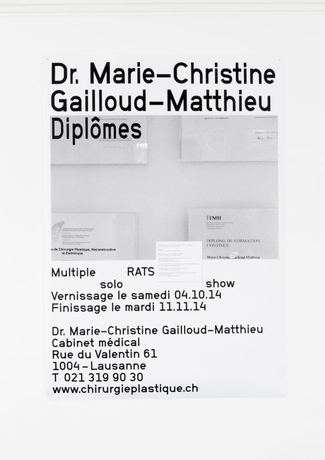 Collectif RATS, Multiple solo RATS show