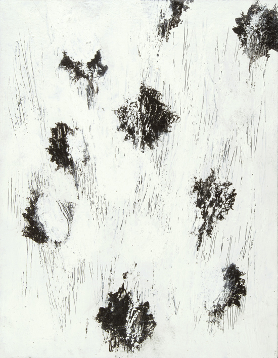 Sylvie Mermoud, Peinture acrylique sur papier