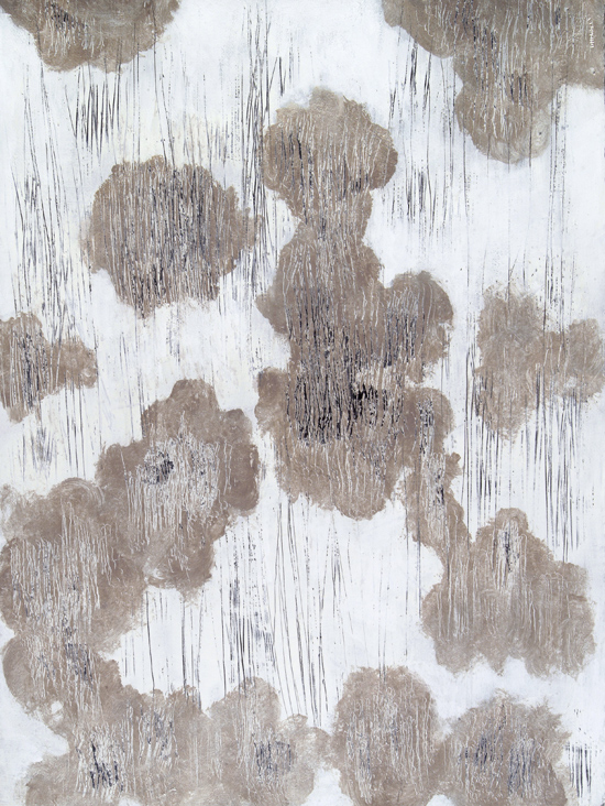 Sylvie Mermoud, Peinture acrylique sur papier