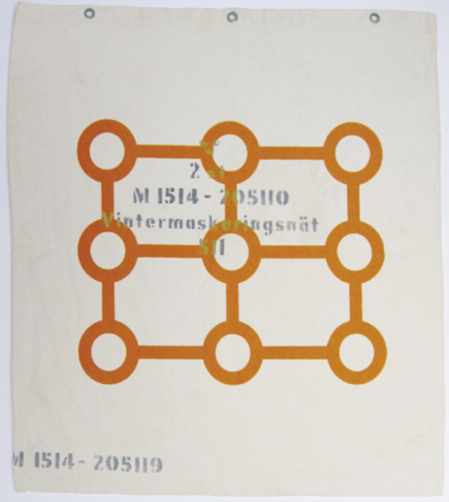 François Weidmann, Rainbowbahn, motif simple 1 couleur orange