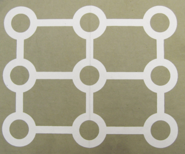 François Weidmann, Rainbowbahn, motif simple 1 couleur blanche