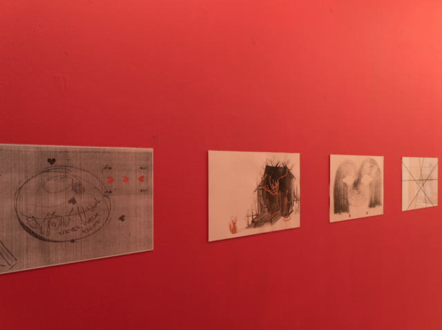 Sandrine Pelletier & Alain Huck, Capitule, vue d'exposition, © Matthieu Gafsou