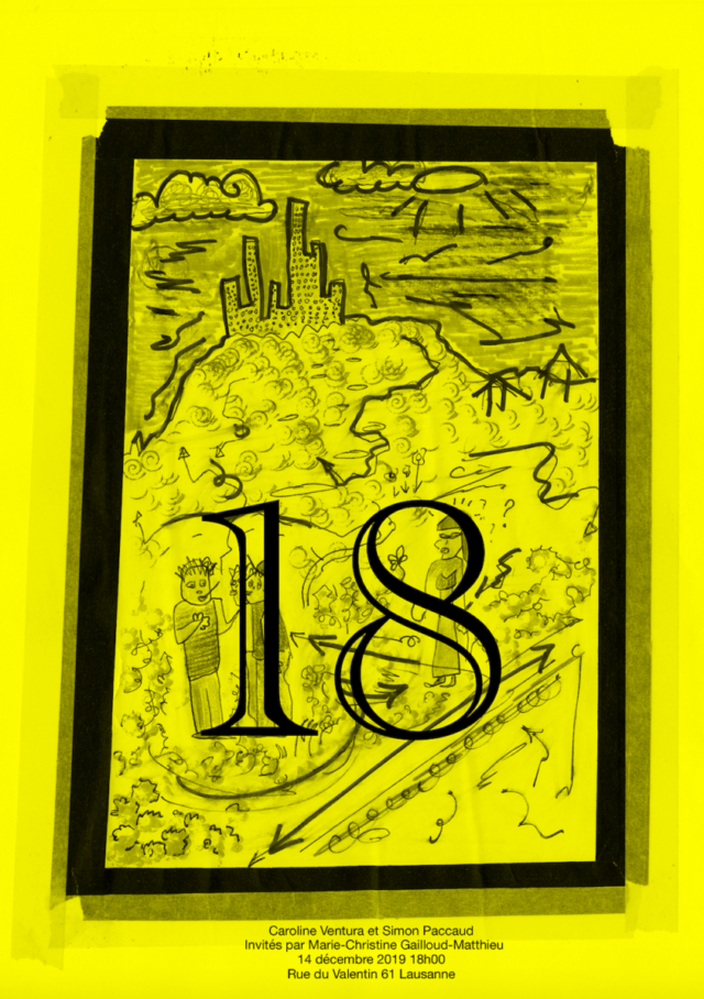 Caroline Ventura et Simon Paccaud, 18, carton d'invitation