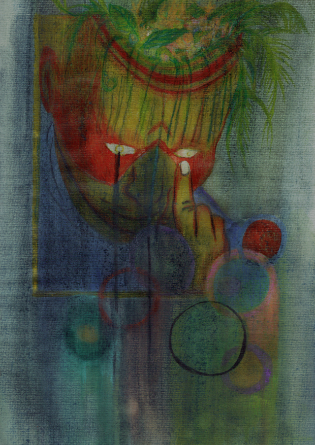 Sandrine Pelletier & Alain Huck, dessin A4, techniques diverses