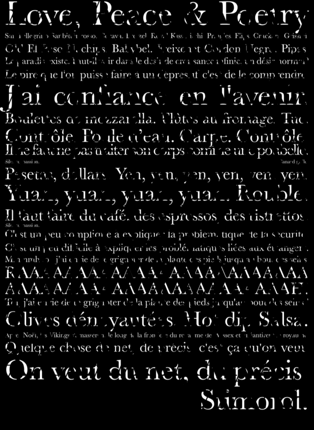 Gilles Furtwängler, Love, Peace & Poetry