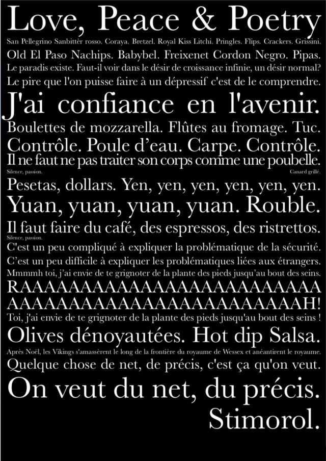 Gilles Furtwängler, Love, Peace & Poetry