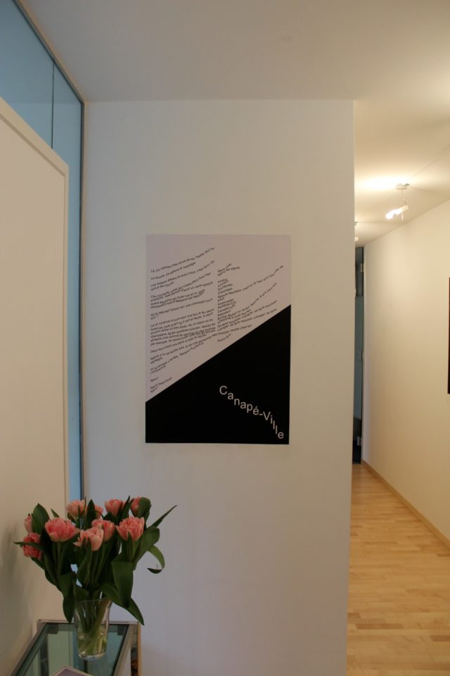 Gilles Furtwängler, vue d'exposition