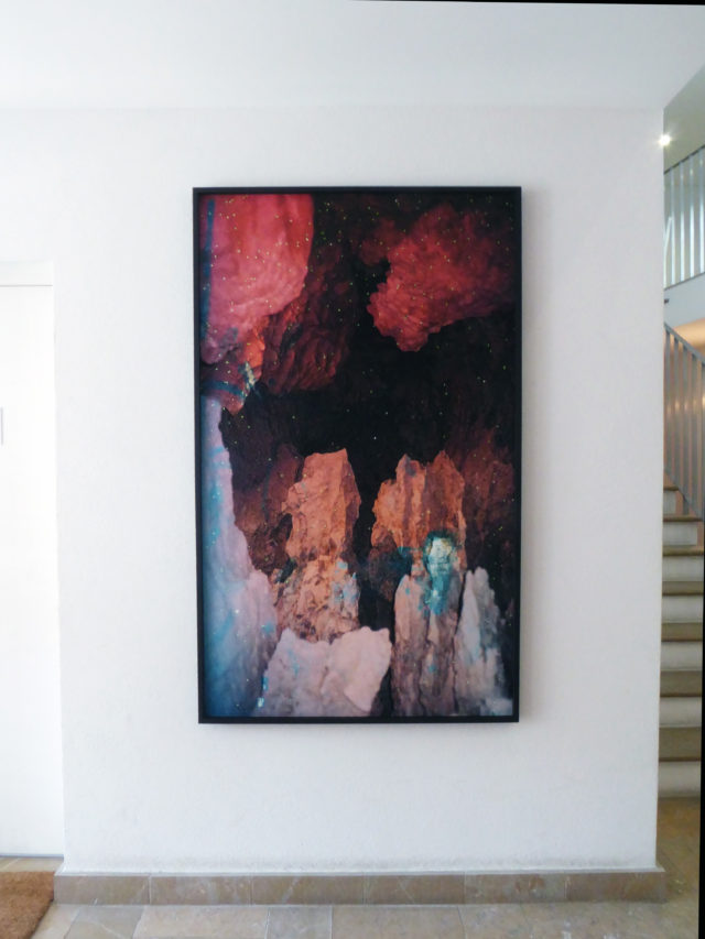 Maya Rochat, A ROCK IS A RIVER, vue d'exposition