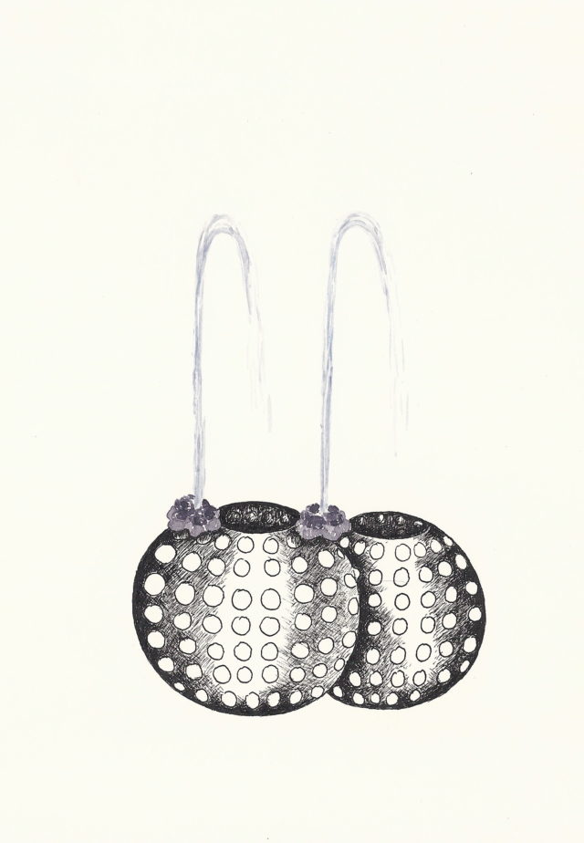 Sylvie Mermoud & Pierre Bonard, ain't no mountain high enough, dessin à l'aquarelle et encre de chine