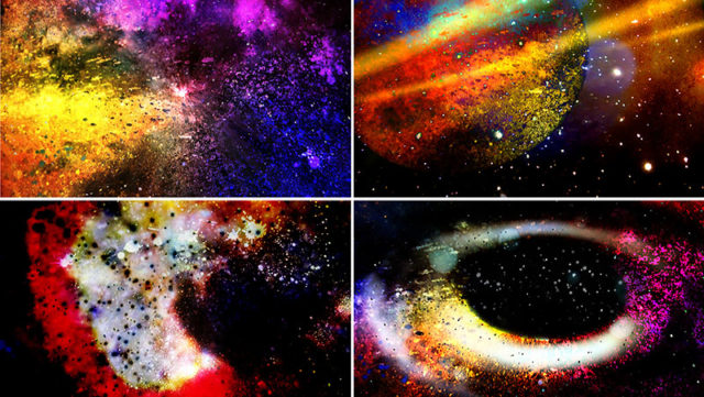 Claudia Renna, Cap sur l'infini, vidéo du big bang au trou noir