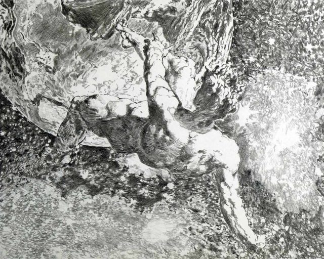 Claudia Renna, Cap sur l'infini, vue d'exposition