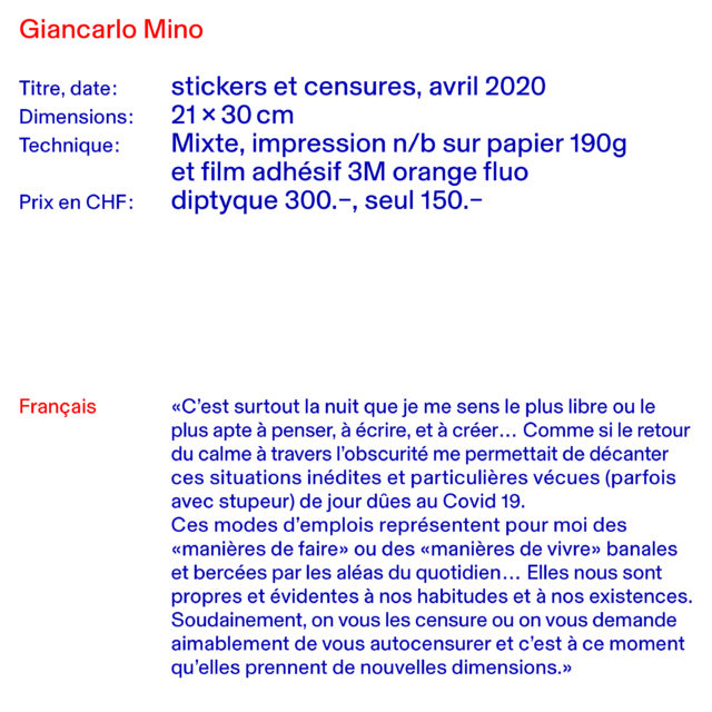 COVID 19 – Valentin 61 soutient les artistes indépendants