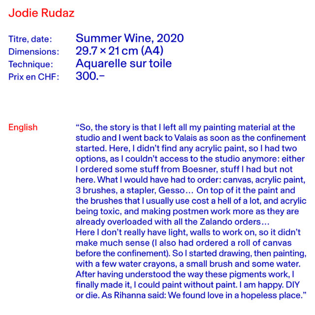 COVID 19 – Valentin 61 soutient les artistes indépendants