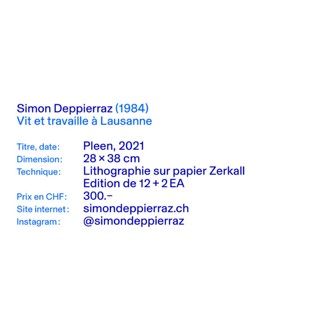 February Blues 1-28 – Valentin 61 soutient les artistes indépendants