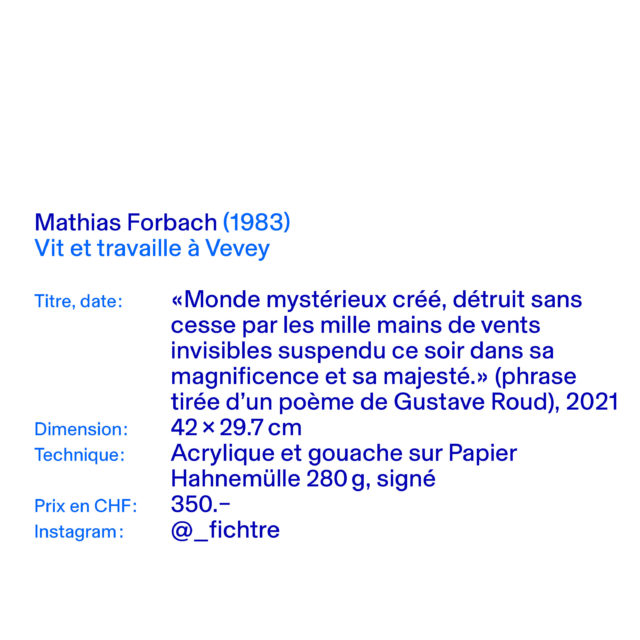 February Blues 1-28 – Valentin 61 soutient les artistes indépendants