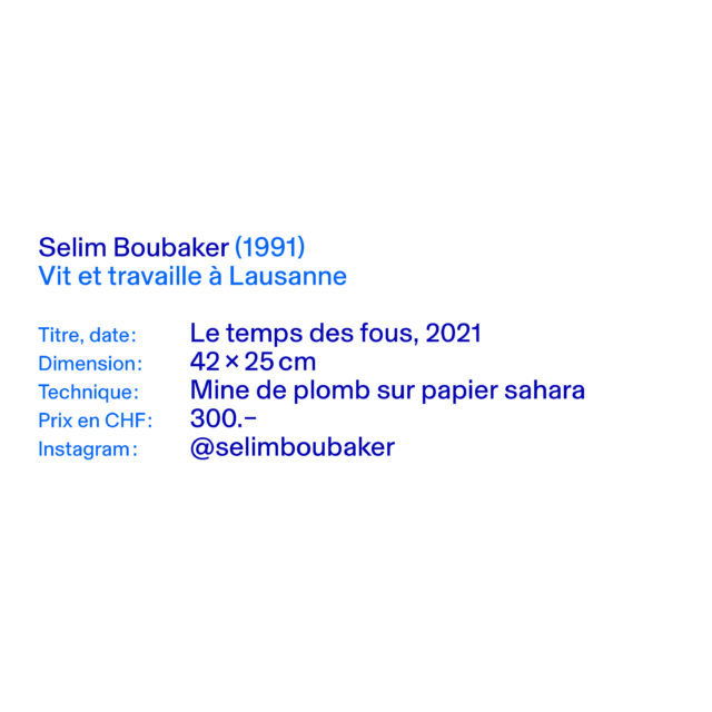 February Blues 1-28 – Valentin 61 soutient les artistes indépendants