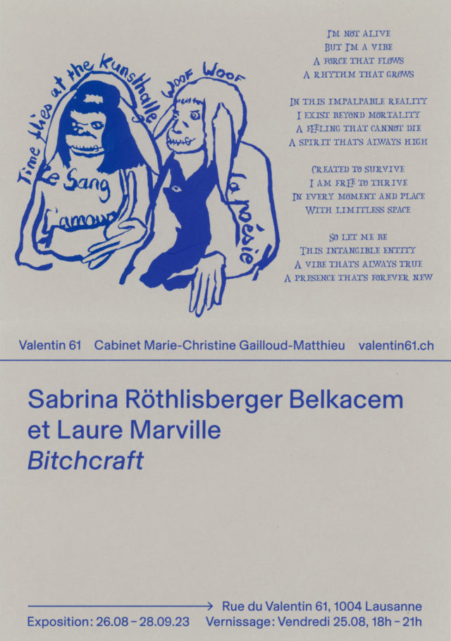 Sabrina Röthlisberger Belkacem et Laure Marville, Bitchcraft